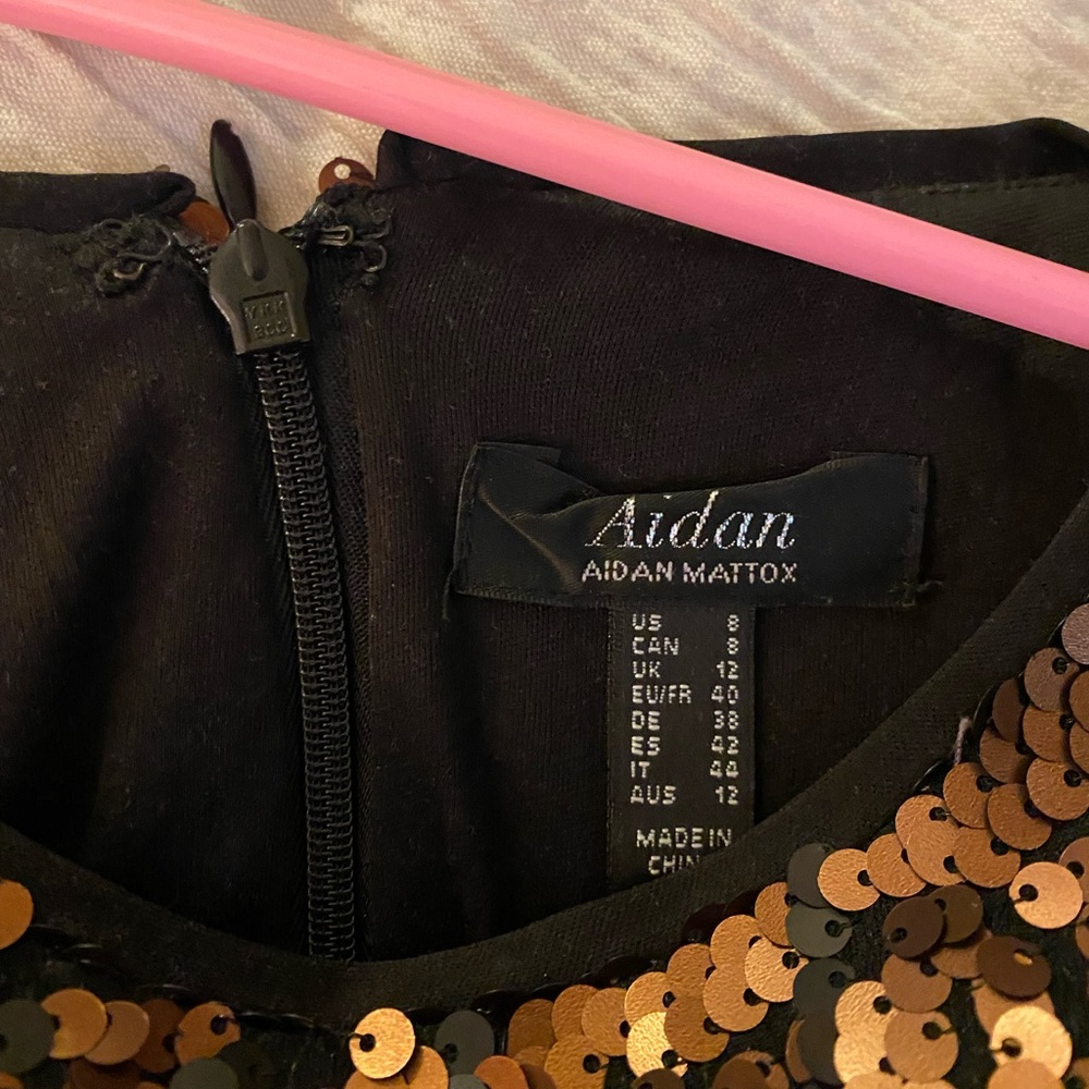 Sequin Shift Dress Size 8 Great For The Holidays!… - image 2